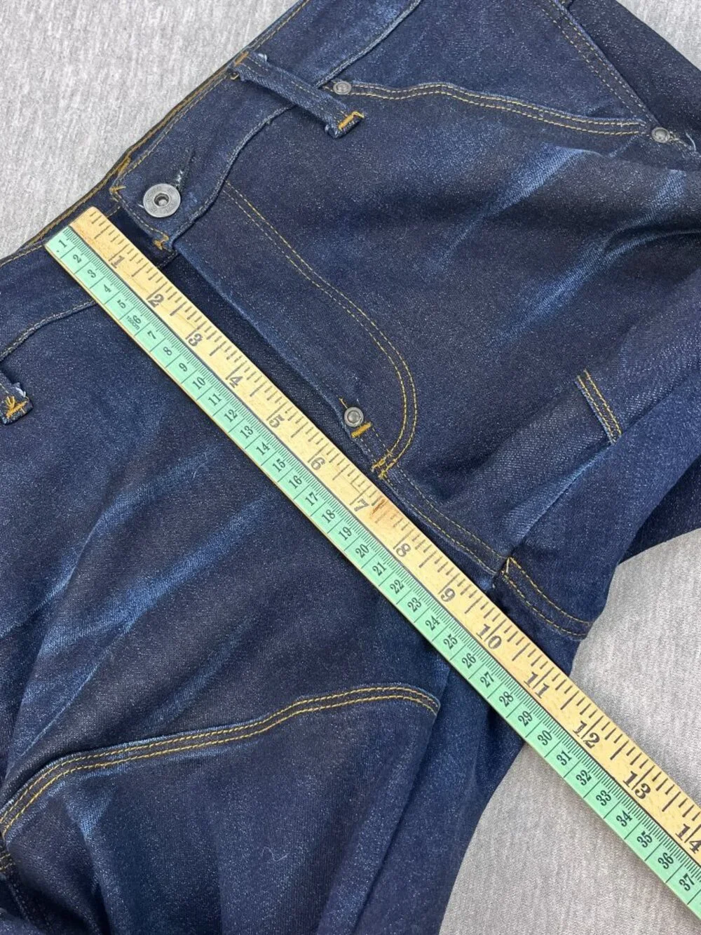 G-Star Raw 3D Super Slim Jeans Mens 33x32 *Fits 33x30 Blue Stretch Denim 5620